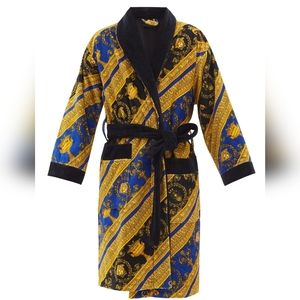 Versace Baroque Cotton Terry Bathrobe 100% Rare & Authentic, Deadstock Item